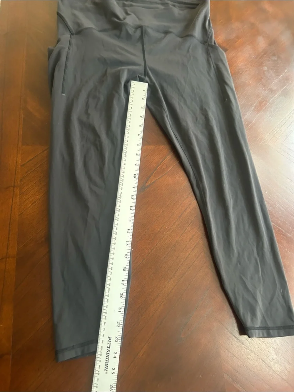 lululemon athletica Women's High-Rise Charcoal Gray Leggings size 14